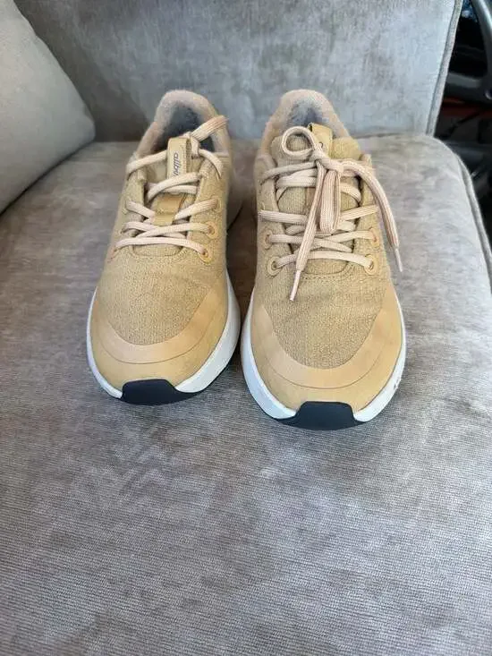 Allbirds Wool Runner Protect in Stony Beige - Picture 2 of 13